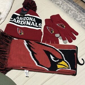 New Era Arizona Cardinals Red Winter Set